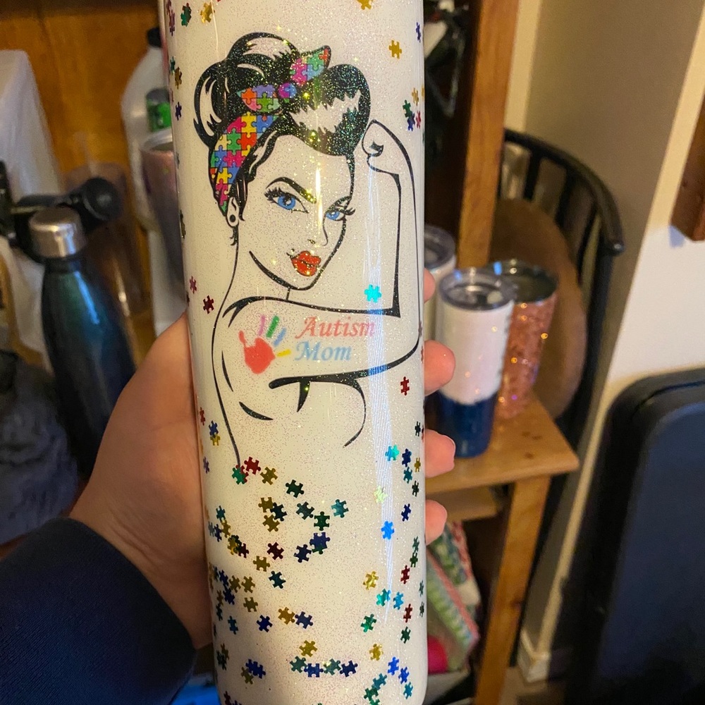 Strong Mom Tumbler